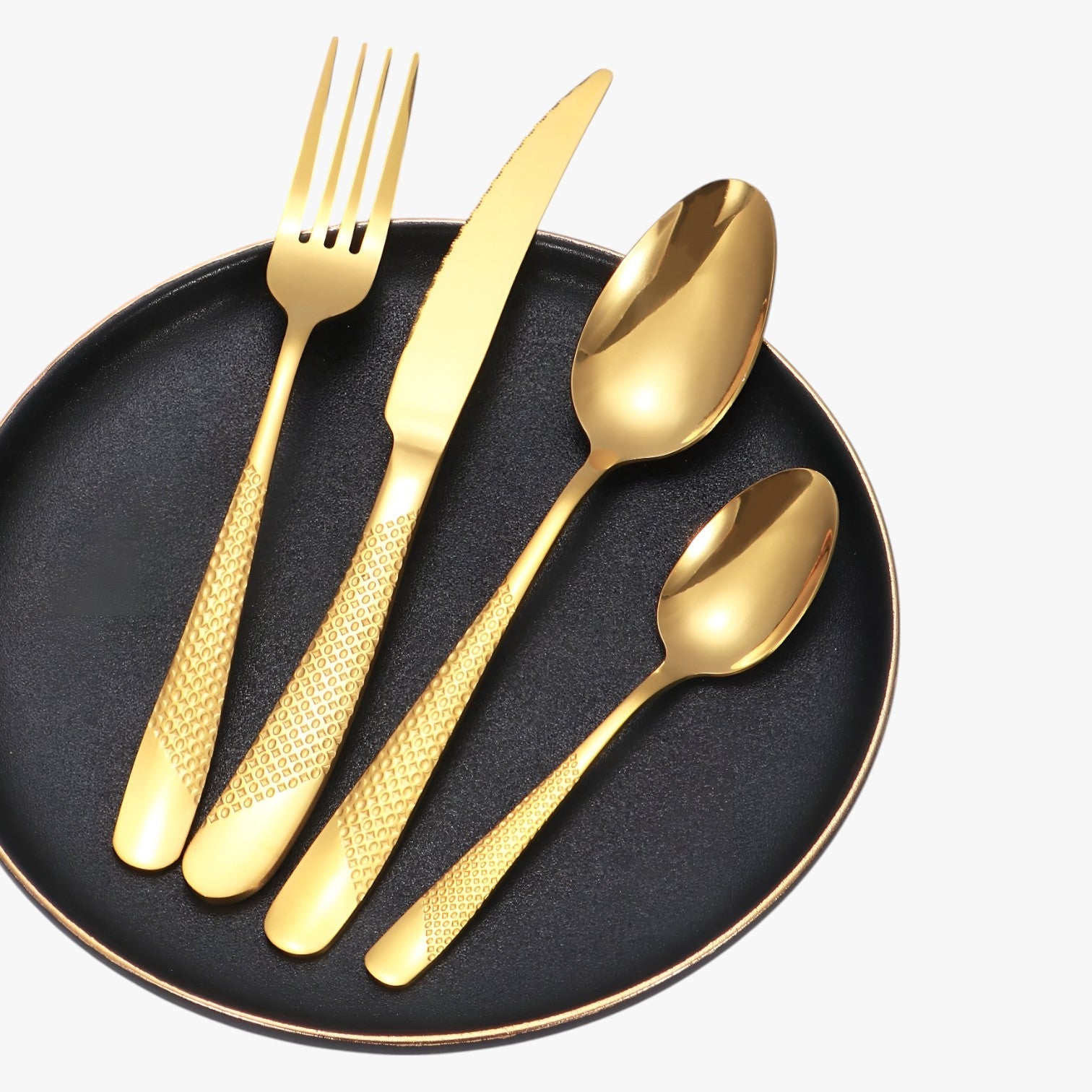 Kaeli | Sæt bestik i rustfrit stål til hele familien - - house & garden - {{ product_tags }