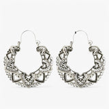 Jeanette | Silver-colored earrings - timeless elegance for any occasion