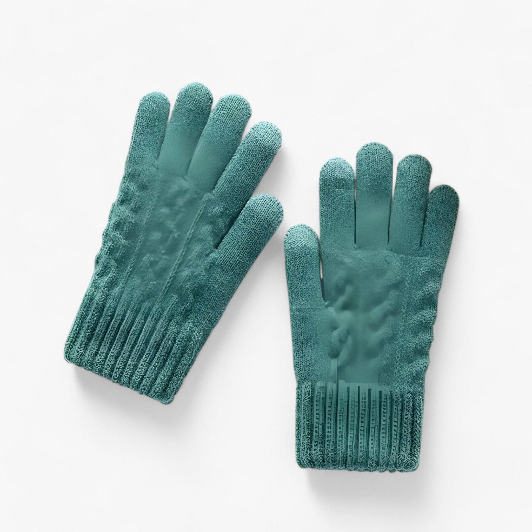 Termiske dameshandsker | Touchscreen-kompatible - Varme & Stilfulde - Grøn - winter - {{ product_tags }