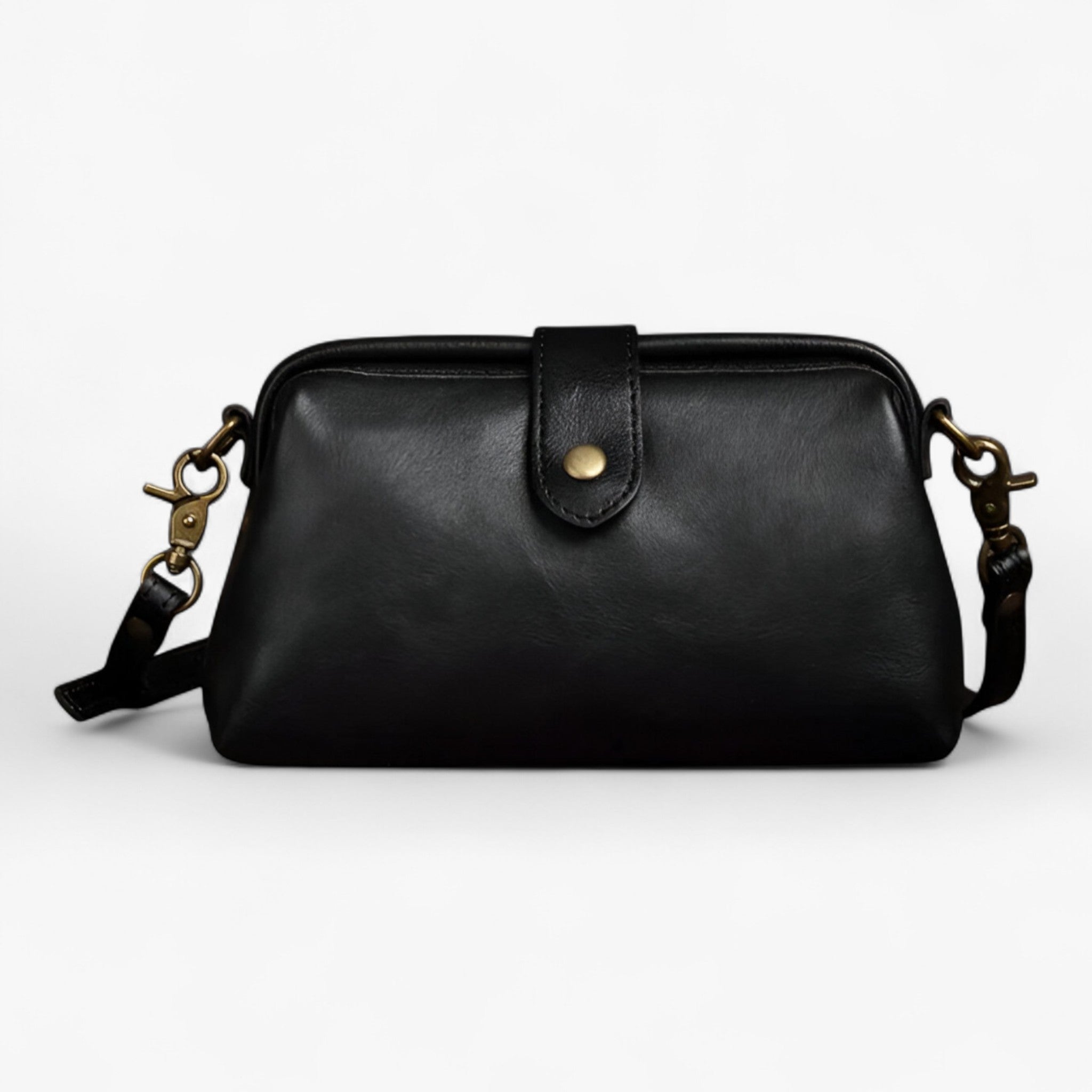 Elegant Lille Skuldertaske – Kompakt Design og Letvægt - Sort - bags - {{ product_tags }