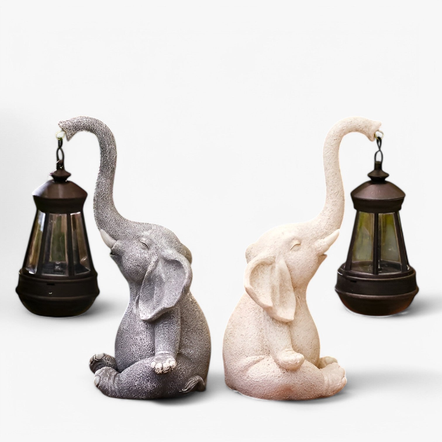 Lumi | Dekorativt Billede med Sol-Lanterne - - house & garden - {{ product_tags }