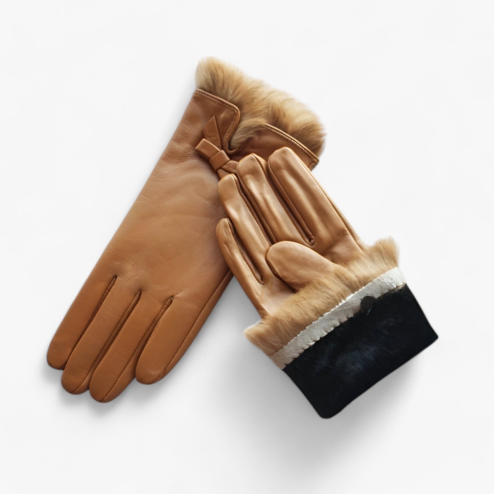 Iris | Varme læderhandsker - Komfort og stil - - winter - {{ product_tags }