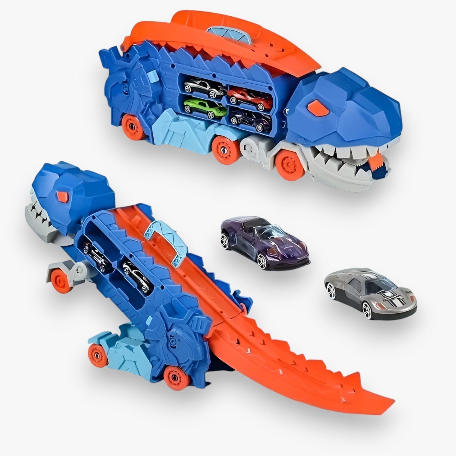 Dinosaur Varebil – Sammenklappeligt Transformerer Legetøj - - baby - {{ product_tags }