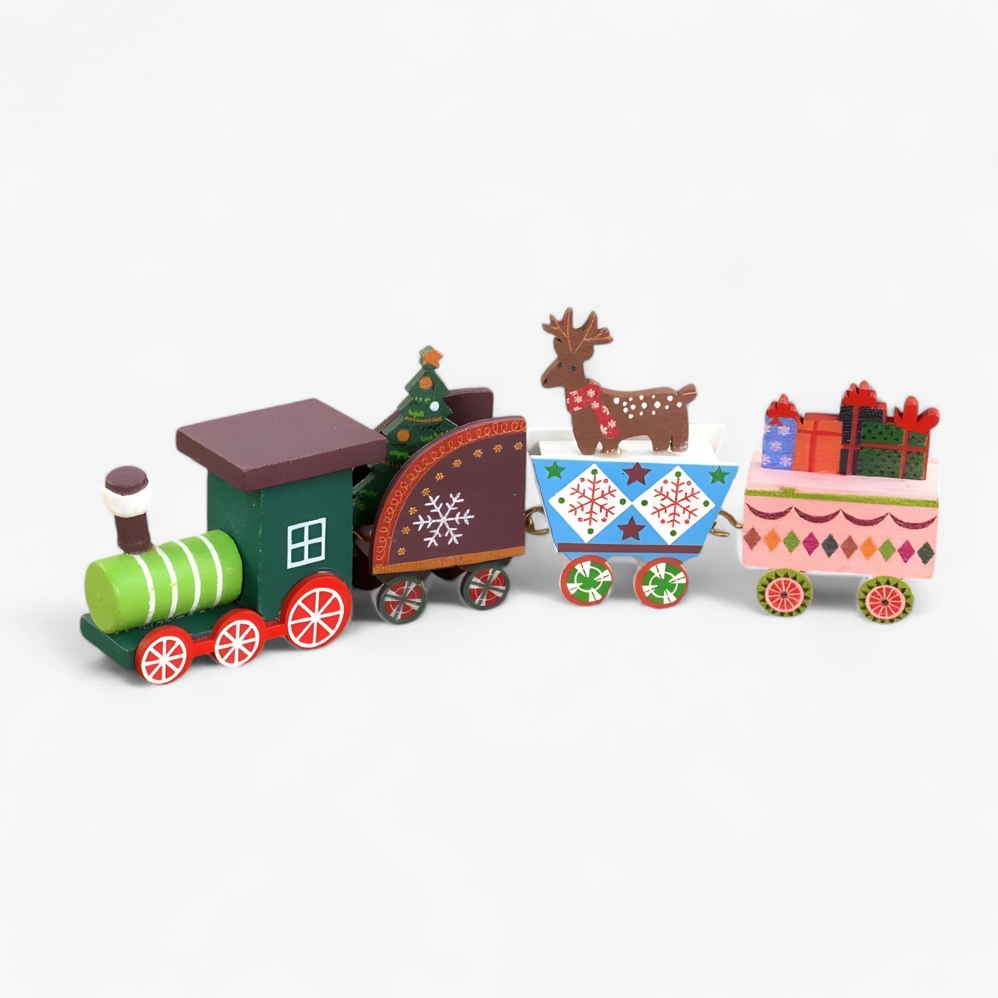 Finurlig | Julepynt af damptog i træ - Stil12 1 +1 GRATIS - christmas - {{ product_tags }