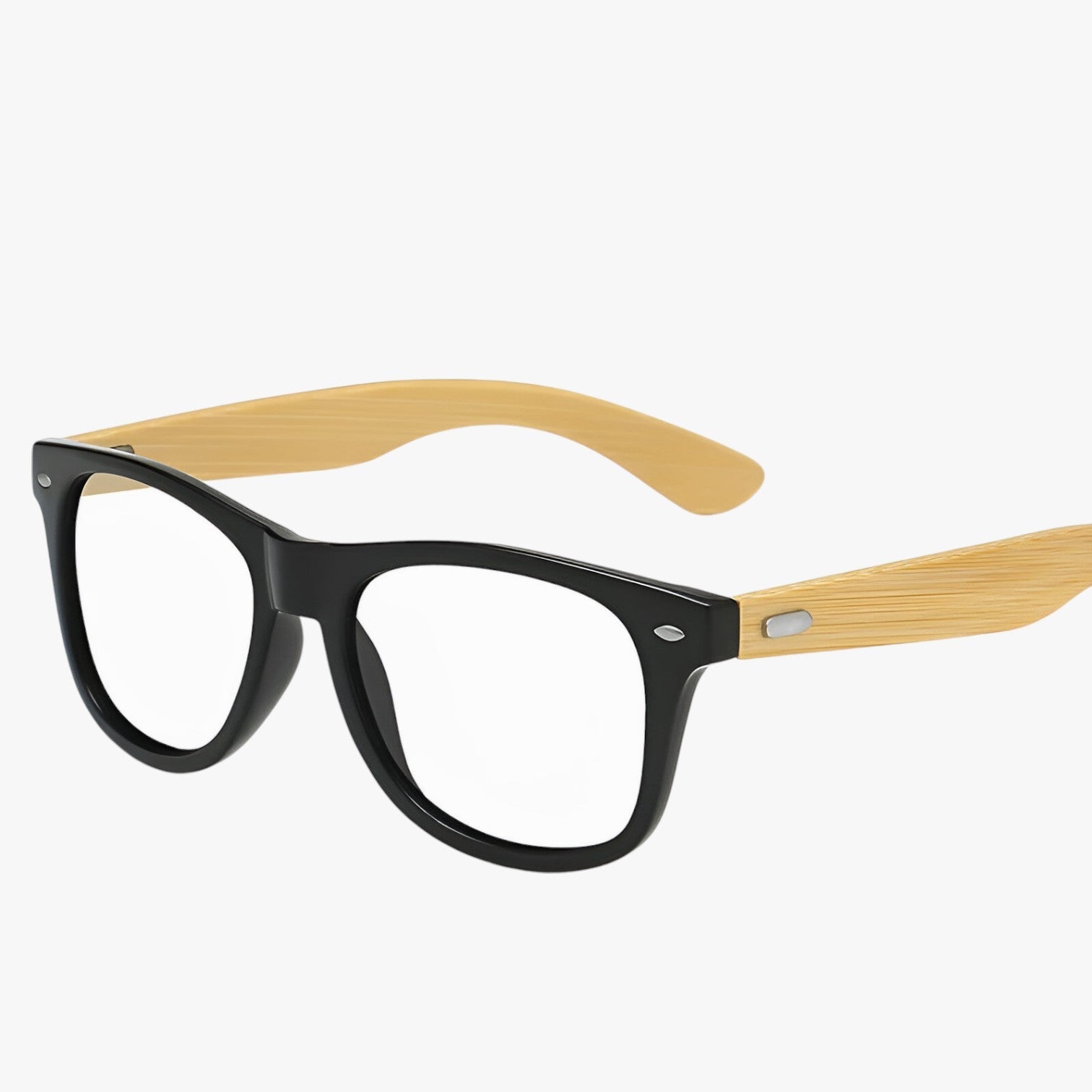 Jamari | Stilfuld træsolbrille – polariseret & UV-beskyttelse - Klar - other - {{ product_tags }