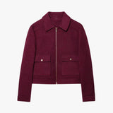 Alison | Elegant winter jacket for the road: warm, practical, and with pockets