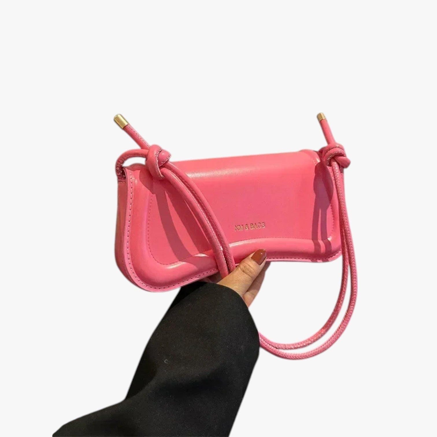 Natalie | Dameveske i Øko-Læder Elegant, Kompakt og Alsidig til Hverdagen - Lyserød - Natalie | Dameveske i Øko-Læder Elegant, Kompakt og Alsidig til Hverdagen - €25 - {{ product_tags }