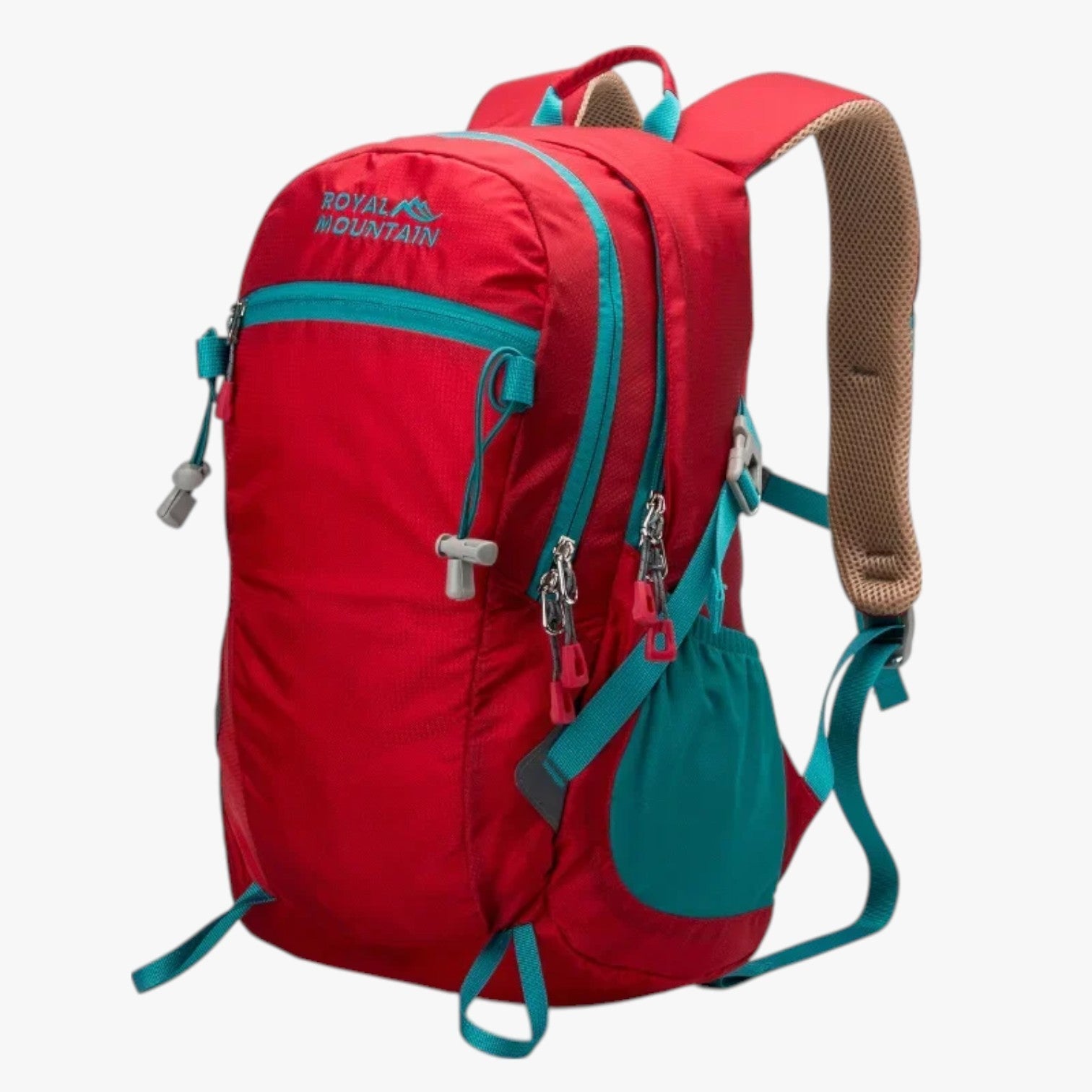 Enzo | Vandafvisende 30L Rygsæk til Udendørs Eventyr - Rød - Enzo | Vandafvisende 30L Rygsæk til Udendørs Eventyr - €25 - {{ product_tags }