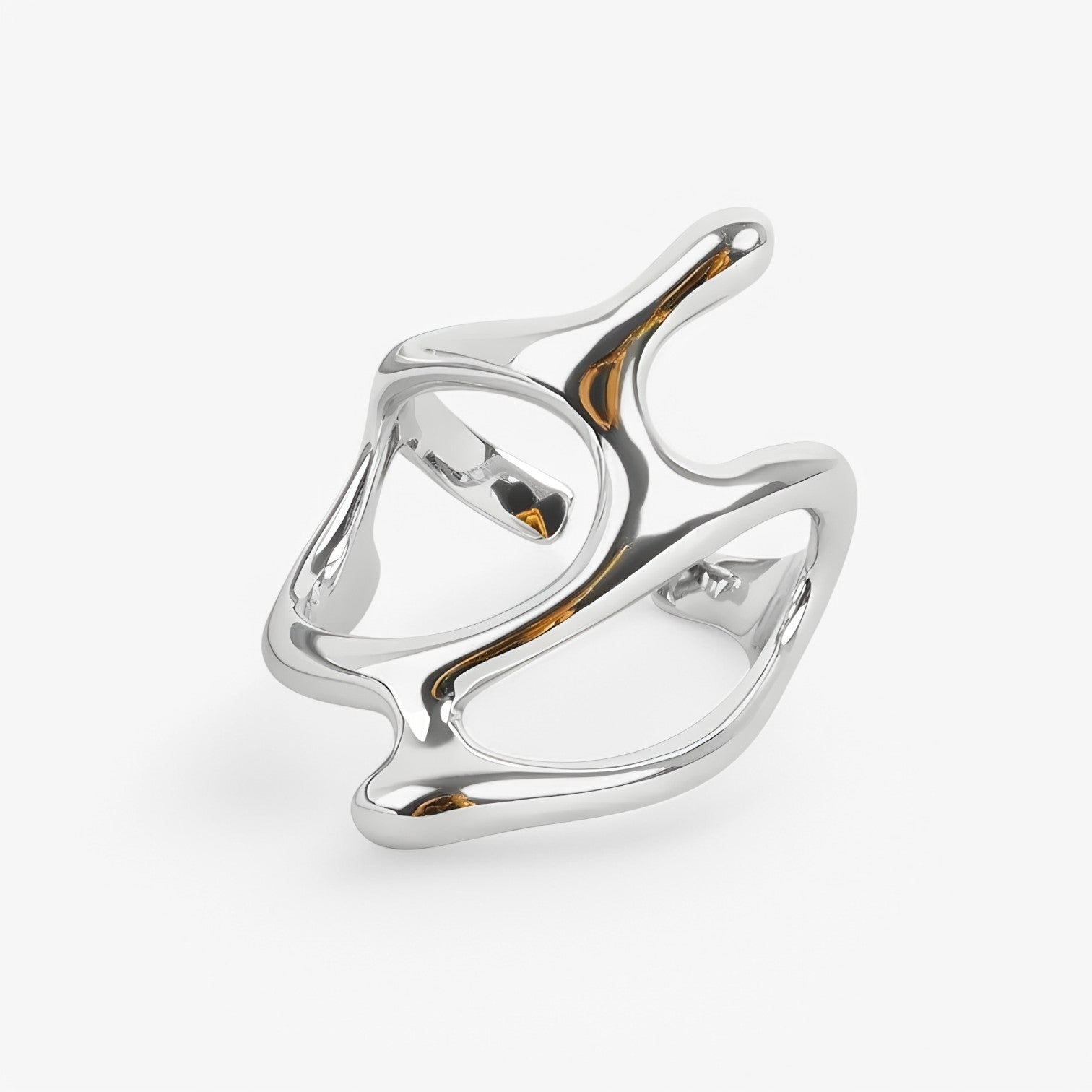 Hilma | Vintage Sølvring – Elegant, Justerbar & Iøjnefaldende - sølv - women's fashion - {{ product_tags }