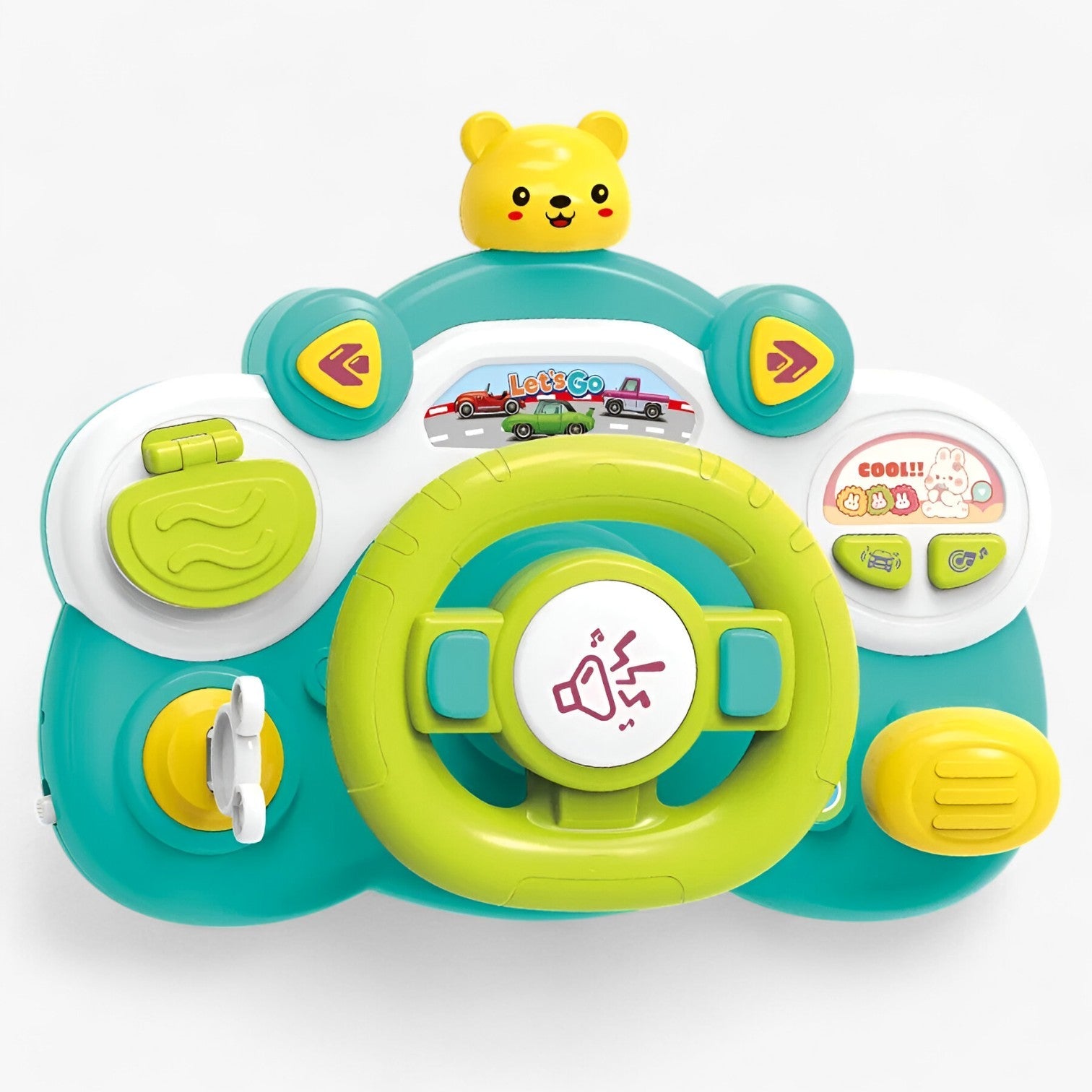 Teo | Interaktivt Rat med Uddannelsesmæssig Legelyst - grøn - baby - {{ product_tags }