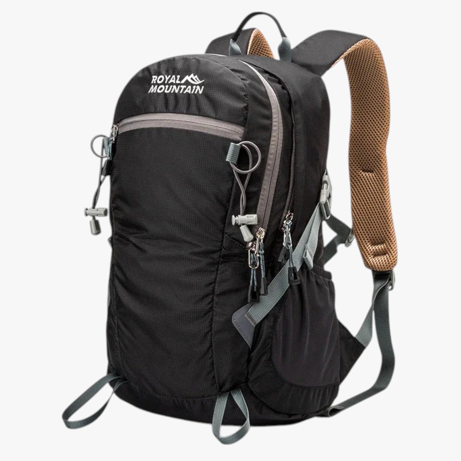 Enzo | Vandafvisende 30L Rygsæk til Udendørs Eventyr - Sort - Enzo | Vandafvisende 30L Rygsæk til Udendørs Eventyr - €25 - {{ product_tags }