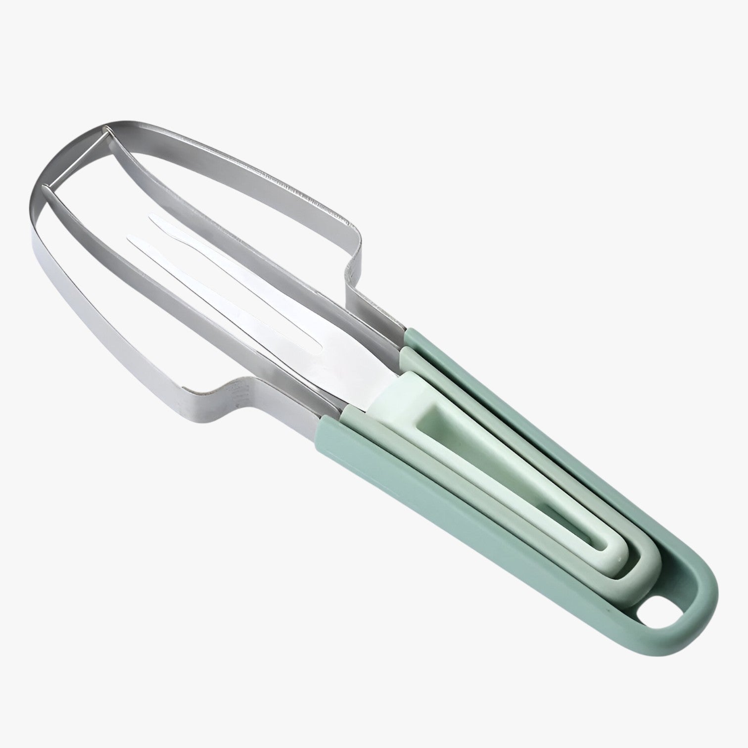 Yukon | 3 i 1 Vandmelon Skærer Snit, Skab & Server Uden Besvær - lys grøn - house & garden - {{ product_tags }