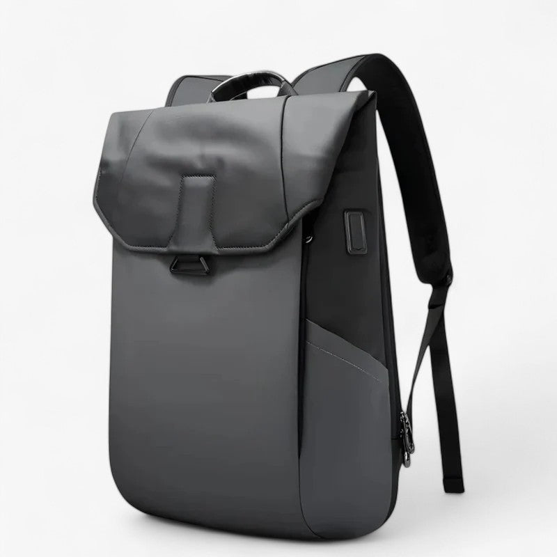 Milo | Vandtæt tyverisikkert rygsæk til mænd - Grå - bags - {{ product_tags }