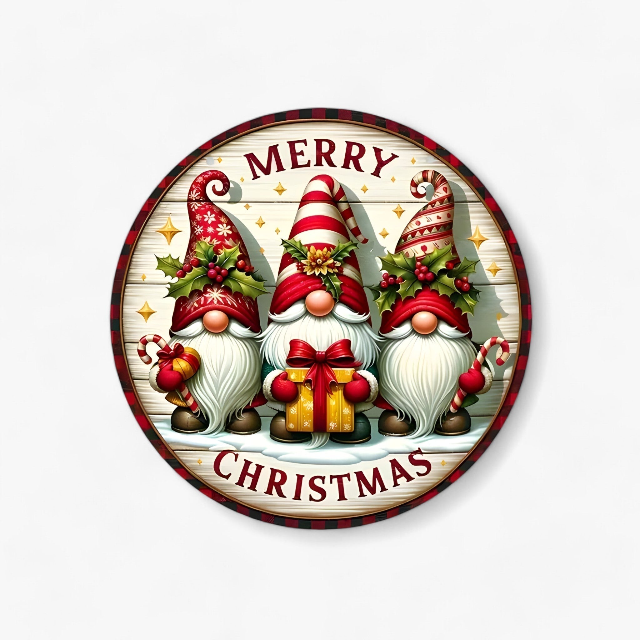 Festlig dekoration af Emily | Træ julegnomepanel - Tilføj et fantasifuldt præg - - christmas - {{ product_tags }