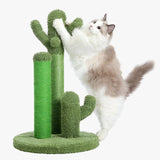 Mitzy | Cactus Scratch Fun Interactive Scratching Post with 3 Poles and Hanging Ball