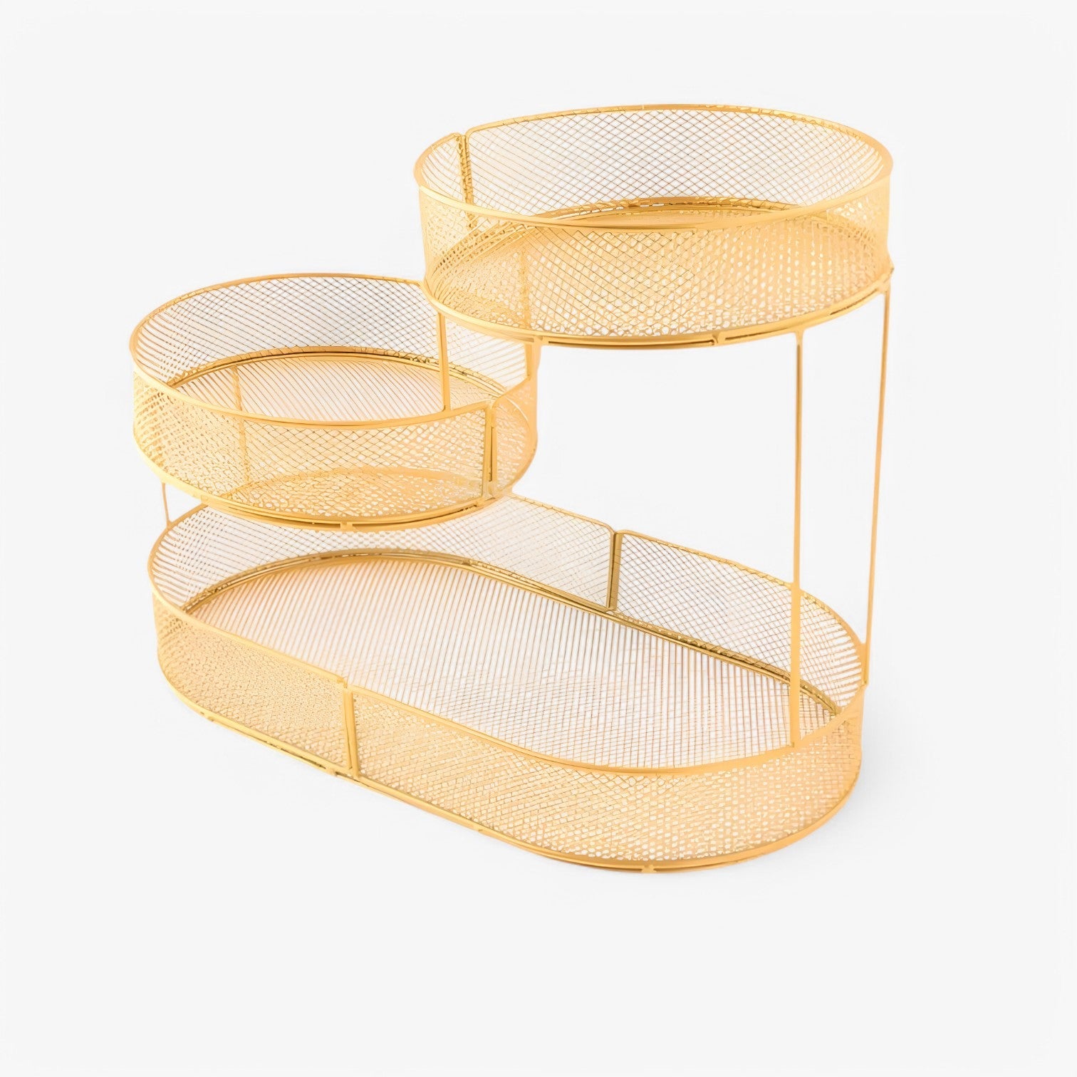 Milena | Stilfuld jern frugtskål – Hold frugt frisk og organiseret - - house & garden - {{ product_tags }