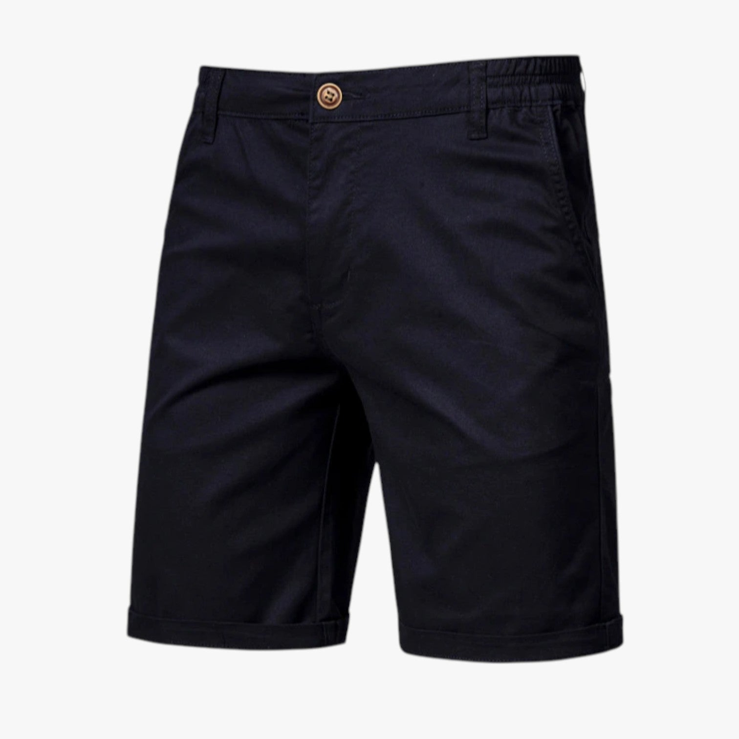 Grant | Herreshorts i stretchbomuld: premium komfort til afslapning - Sort - Grant | Herreshorts i stretchbomuld: premium komfort til afslapning - €25 - {{ product_tags }