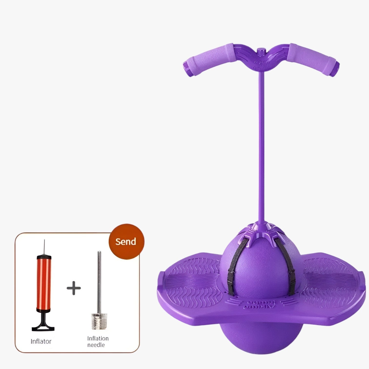 Emory | Forår højere, leg sikrere – Eksplosionssikker elastisk bold til børn - Lilla - baby - {{ product_tags }