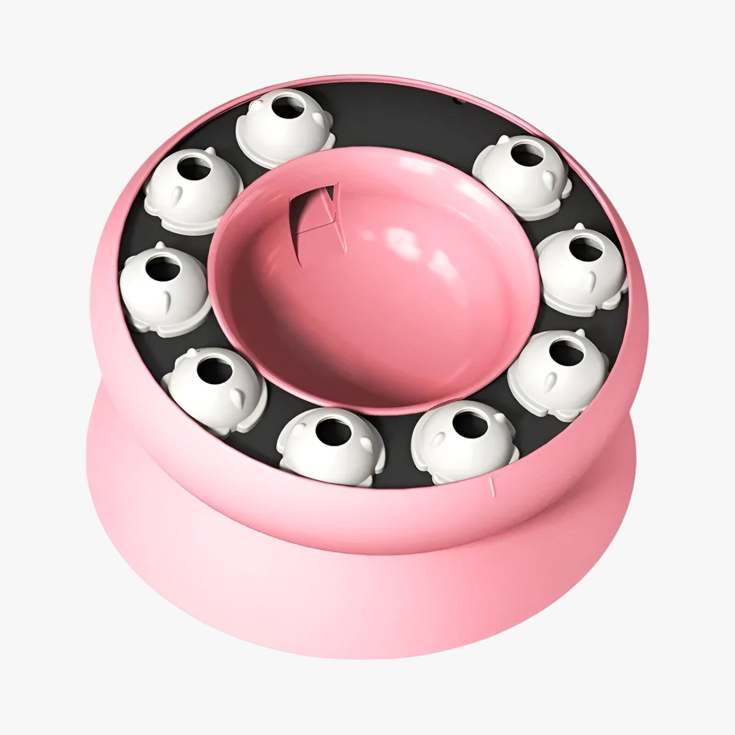 Matthew | Skål Puzzle Skrå til Katte Langsom og Sjov Madspisning - Rosa - other - {{ product_tags }