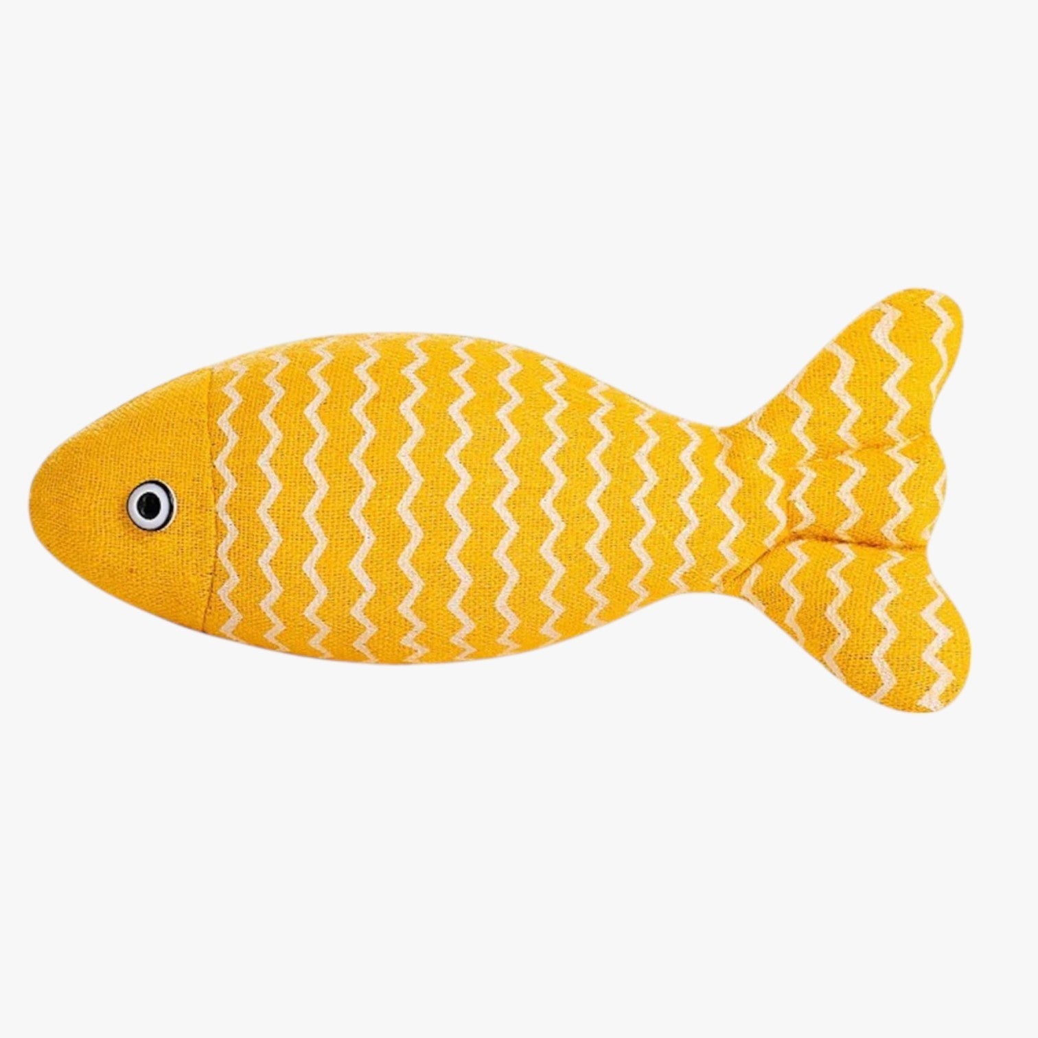 Sunny | Fisklegetøj i hamp med Valerian til katte - Giallo - Sunny | Fisklegetøj i hamp med Valerian til katte - €25 - {{ product_tags }