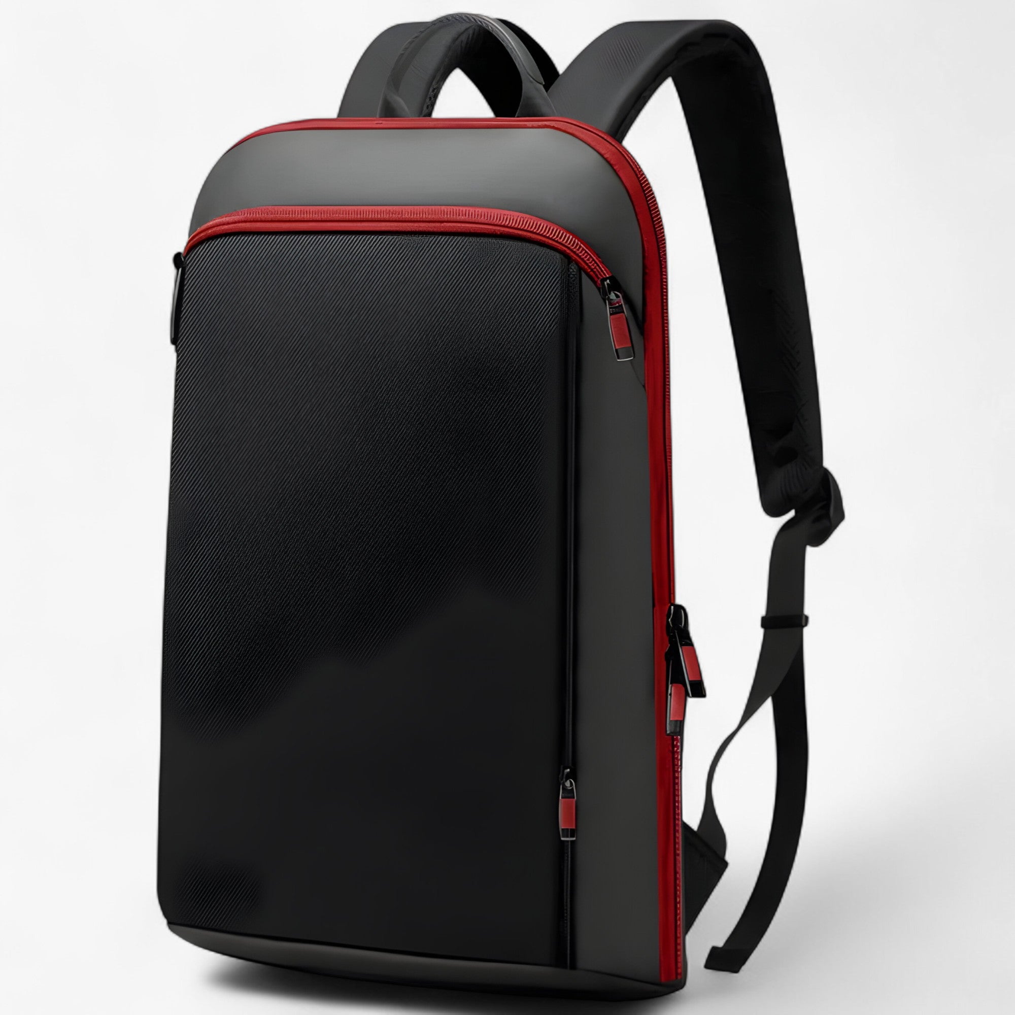 Nico | Tynd rejsetaske til bærbar computer - Rød Sort - bags - {{ product_tags }