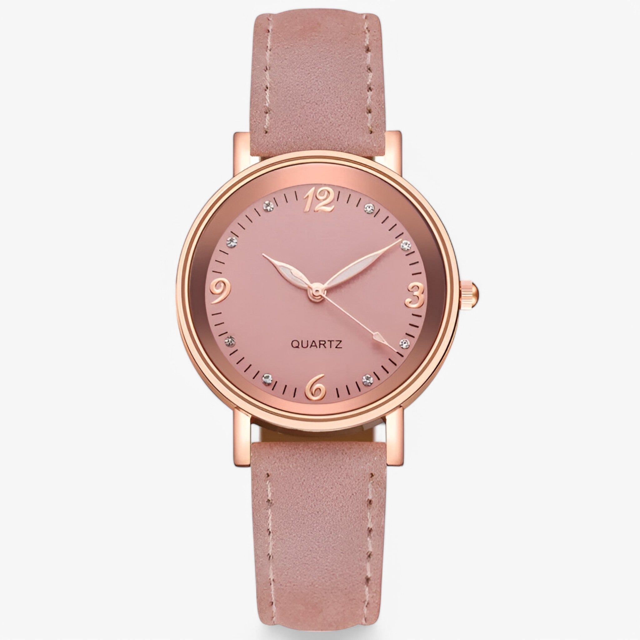 Danna | Rustfrit stål quartz ur - Rose - watches - {{ product_tags }