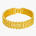 Jedrick | Statement stil med 24K glans – Bæredygtig retro armbånd til herrer