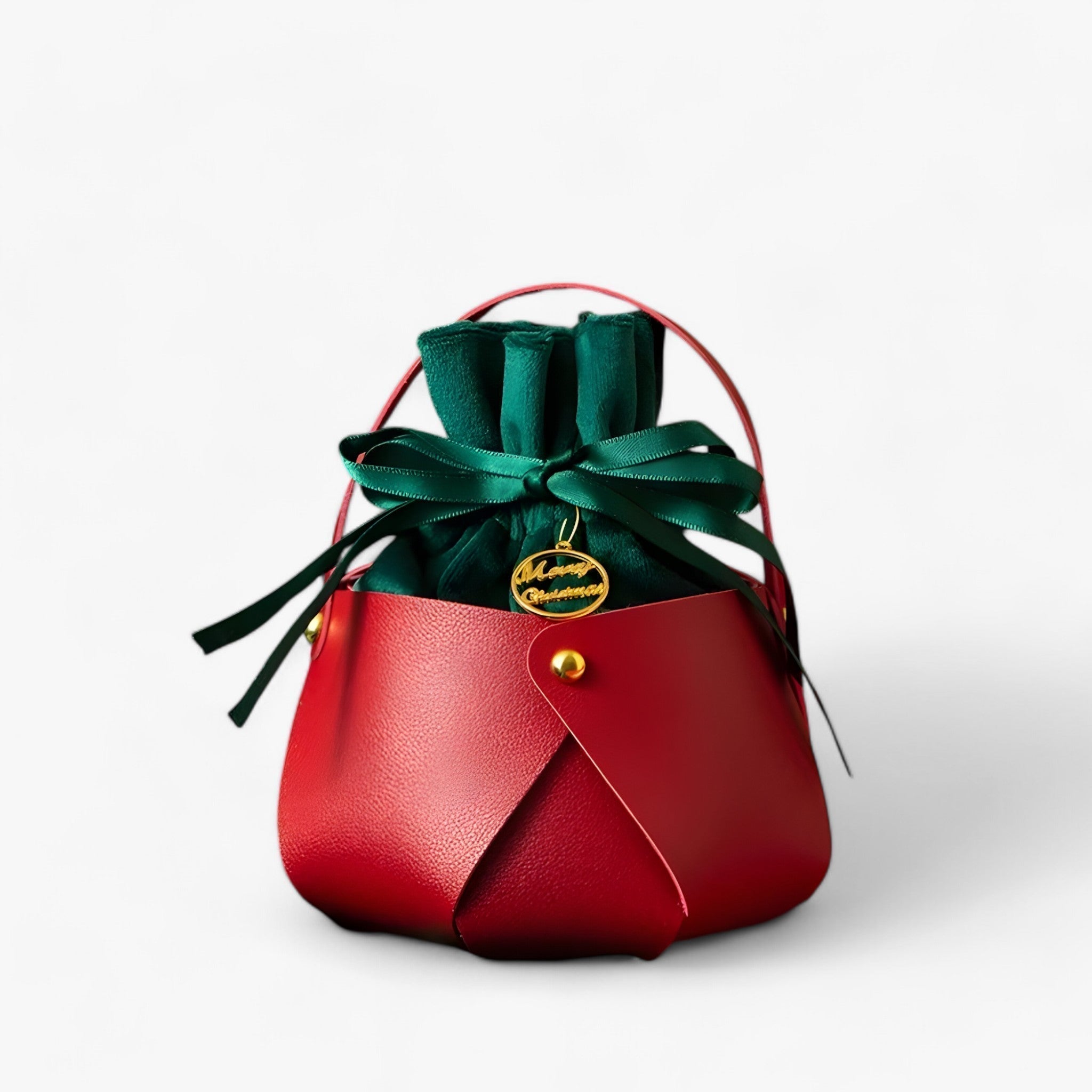 Layla | Juläpple-taske - Bærbar gaveæske til festlig indpakning - Rød 2 1 +1 GRATIS - christmas - {{ product_tags }