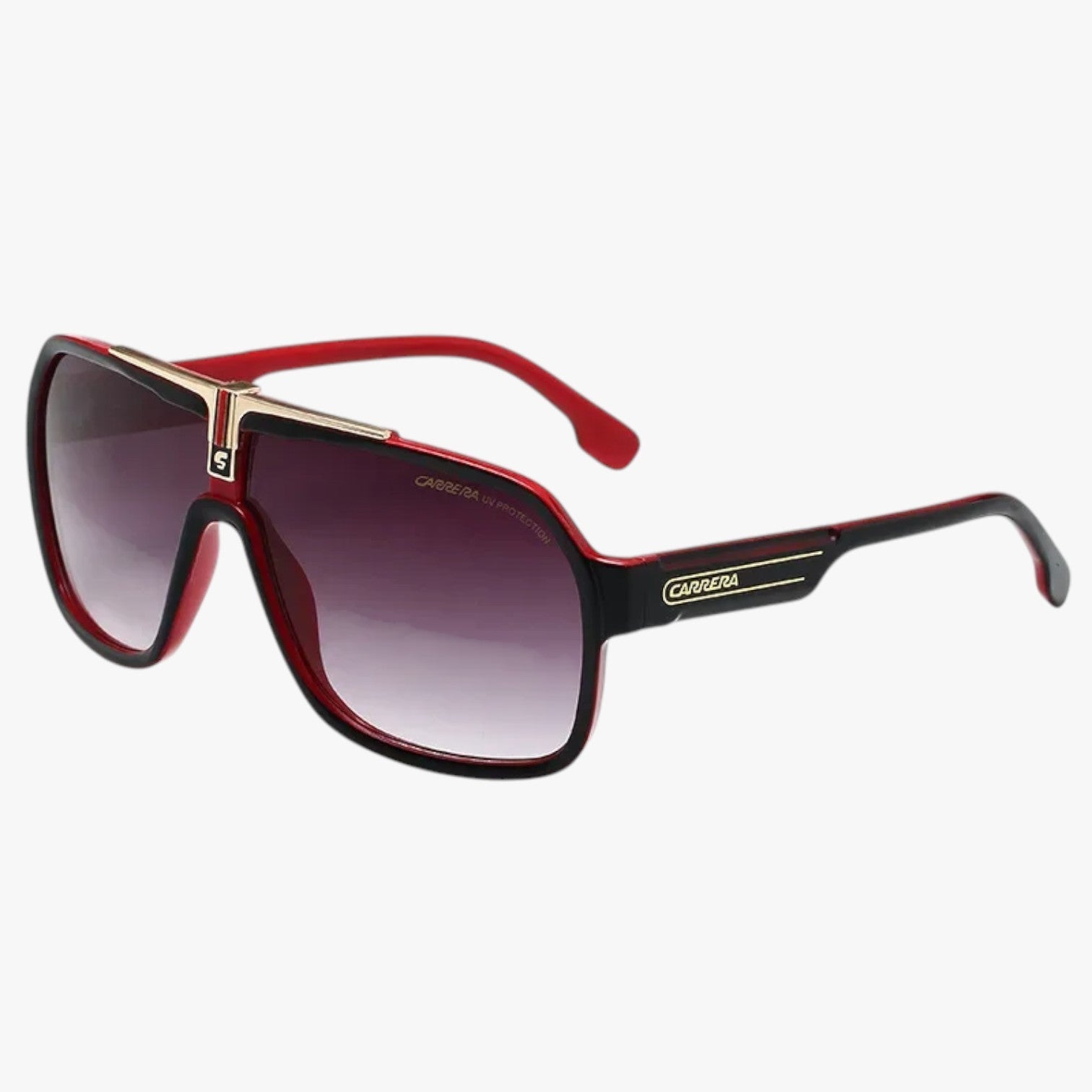 Jack | Unisex Navigator-solbriller - Rød - Jack | Unisex Navigator-solbriller - €25 - {{ product_tags }
