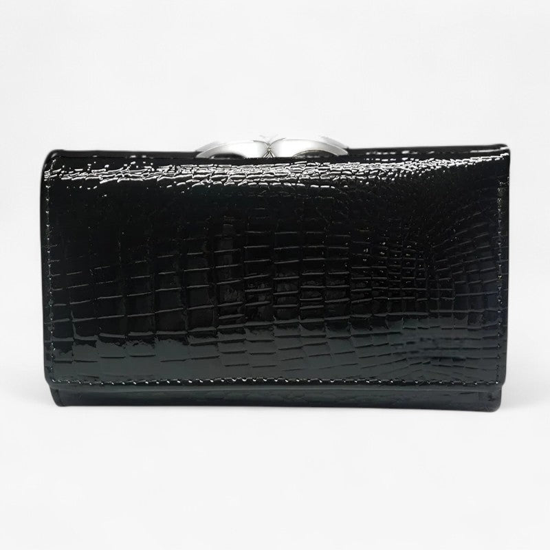 Regina | Luxe læder damepung - Stilfuld og praktisk - sort - bags - {{ product_tags }