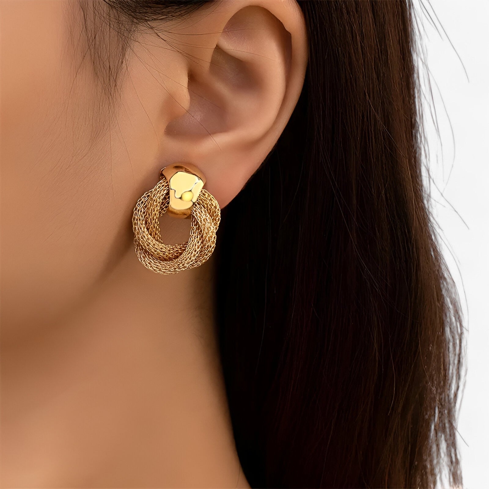 Josephine| Vintage snoede øreringe - Elegante festjuveler - - women's fashion - {{ product_tags }