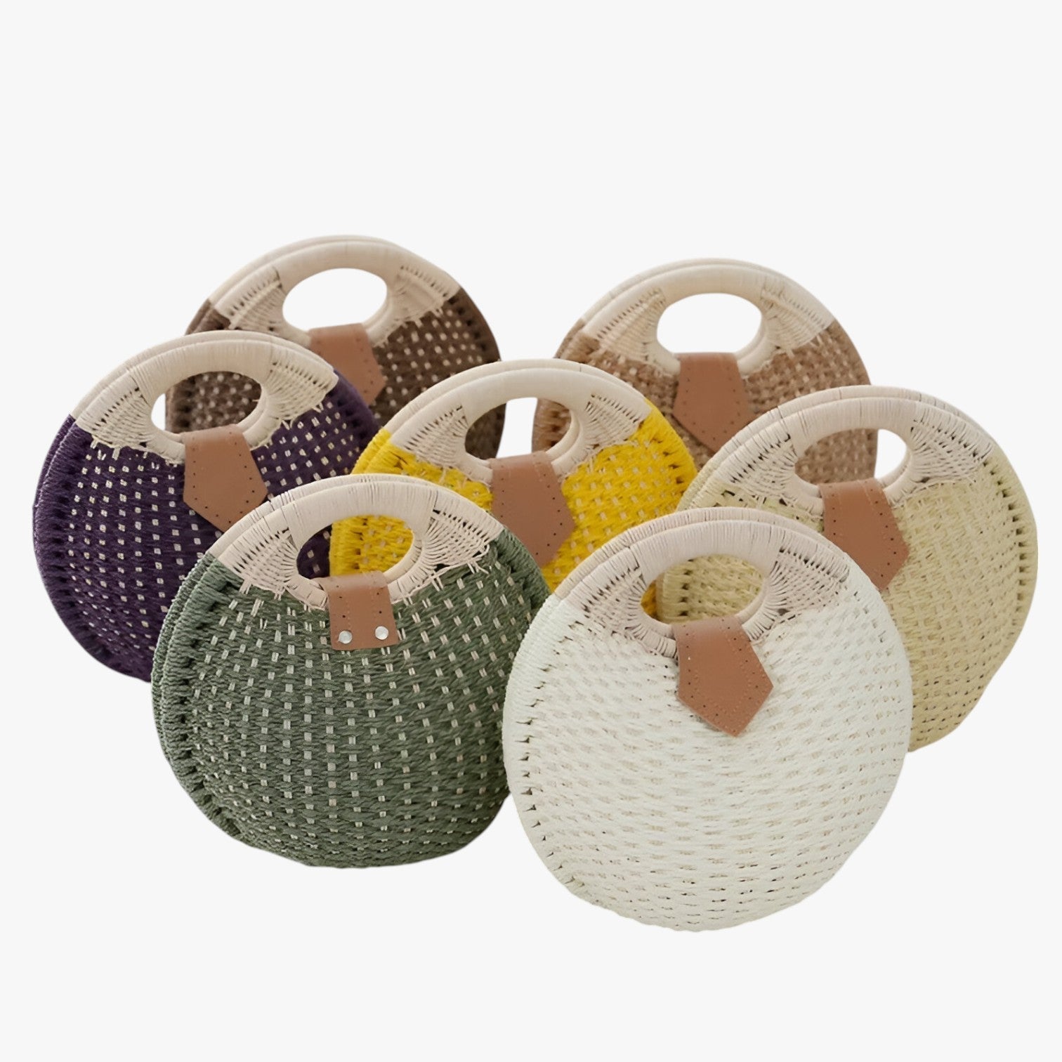 Gianna | Sommer Stråhåndtaske – Let, Stilfuld & Alsidig - - bags - {{ product_tags }