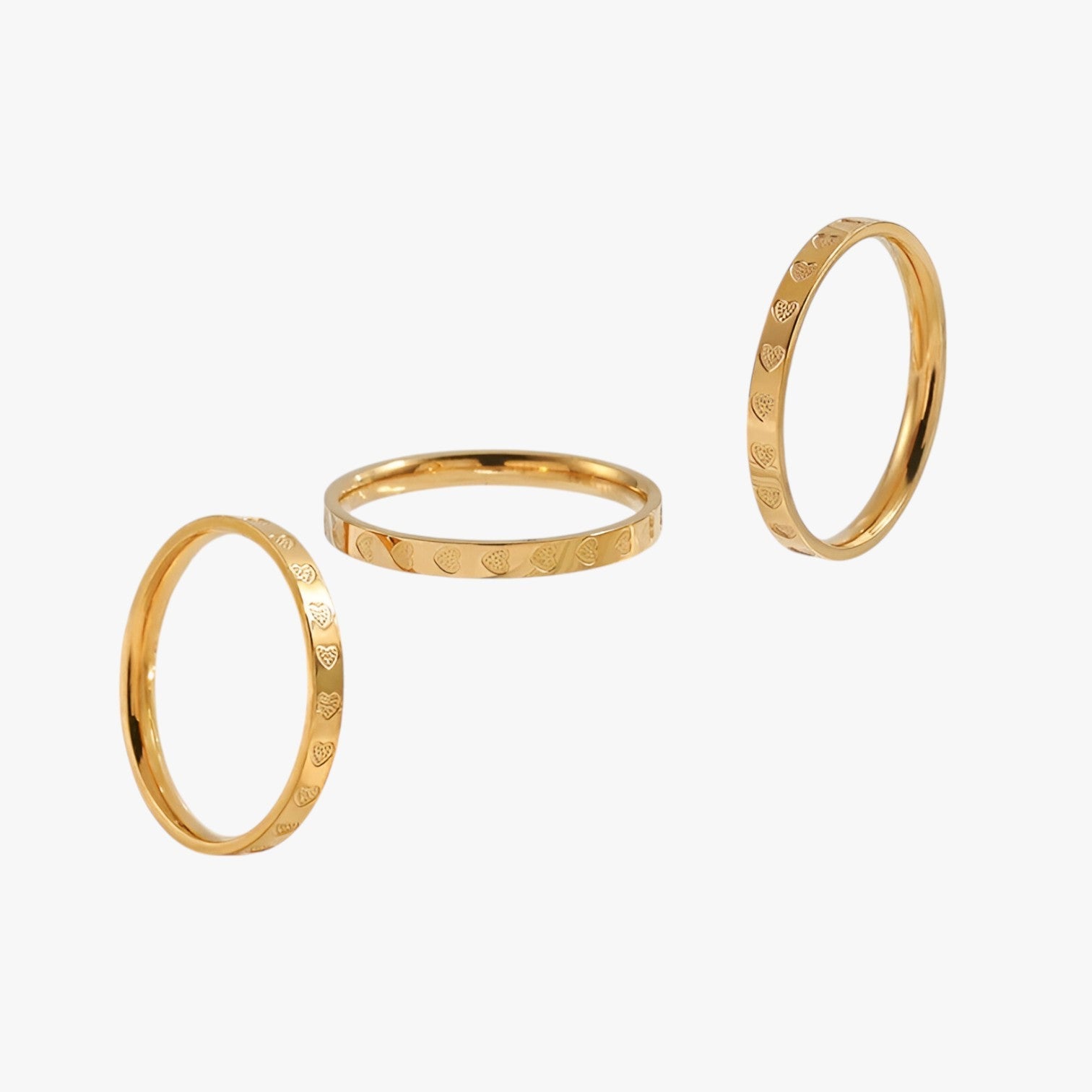 Danilyn | Blank og tidløs – Elegant guld ring til enhver lejlighed - - other - {{ product_tags }