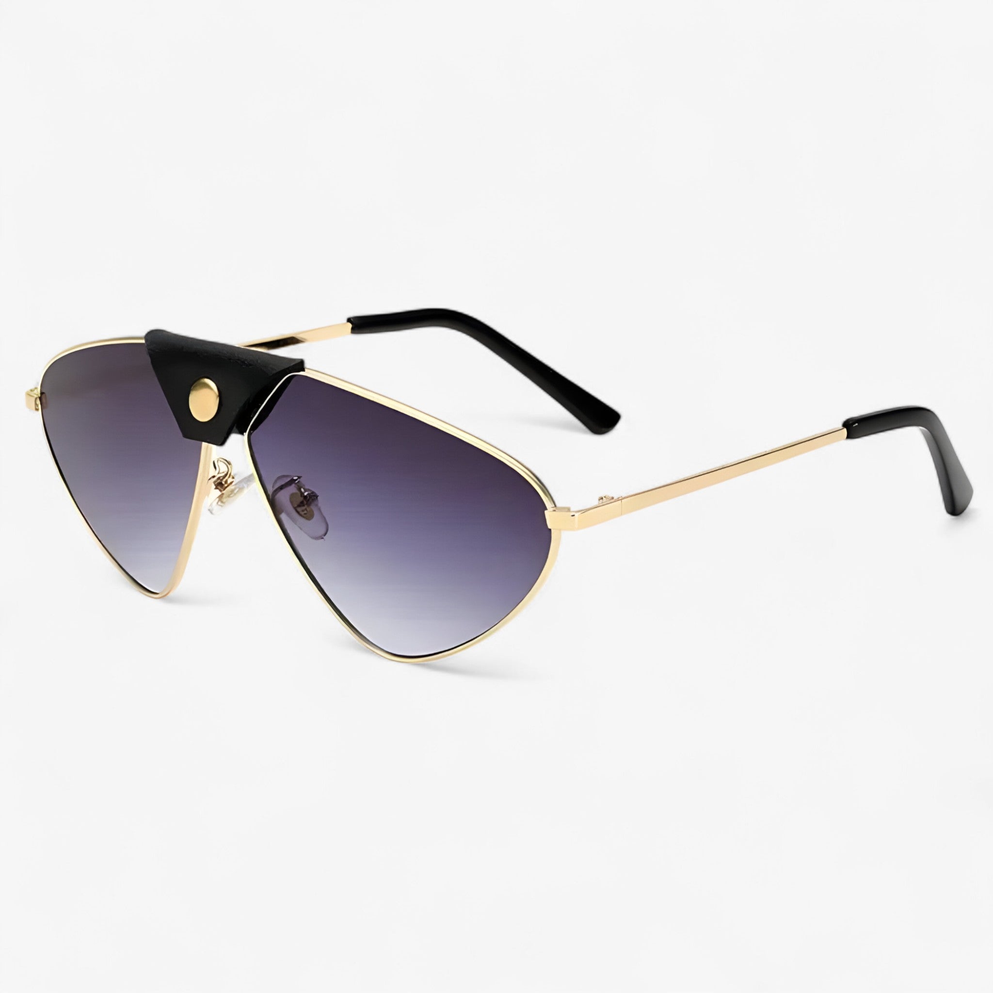 Arlo | Punk solbriller i metal med UV400 gradueret linse - 2 - watches - {{ product_tags }