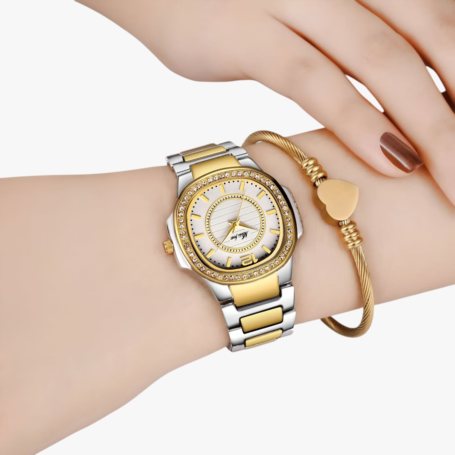 Gwen | Elegant vandtæt ur med diamanter - - watches - {{ product_tags }