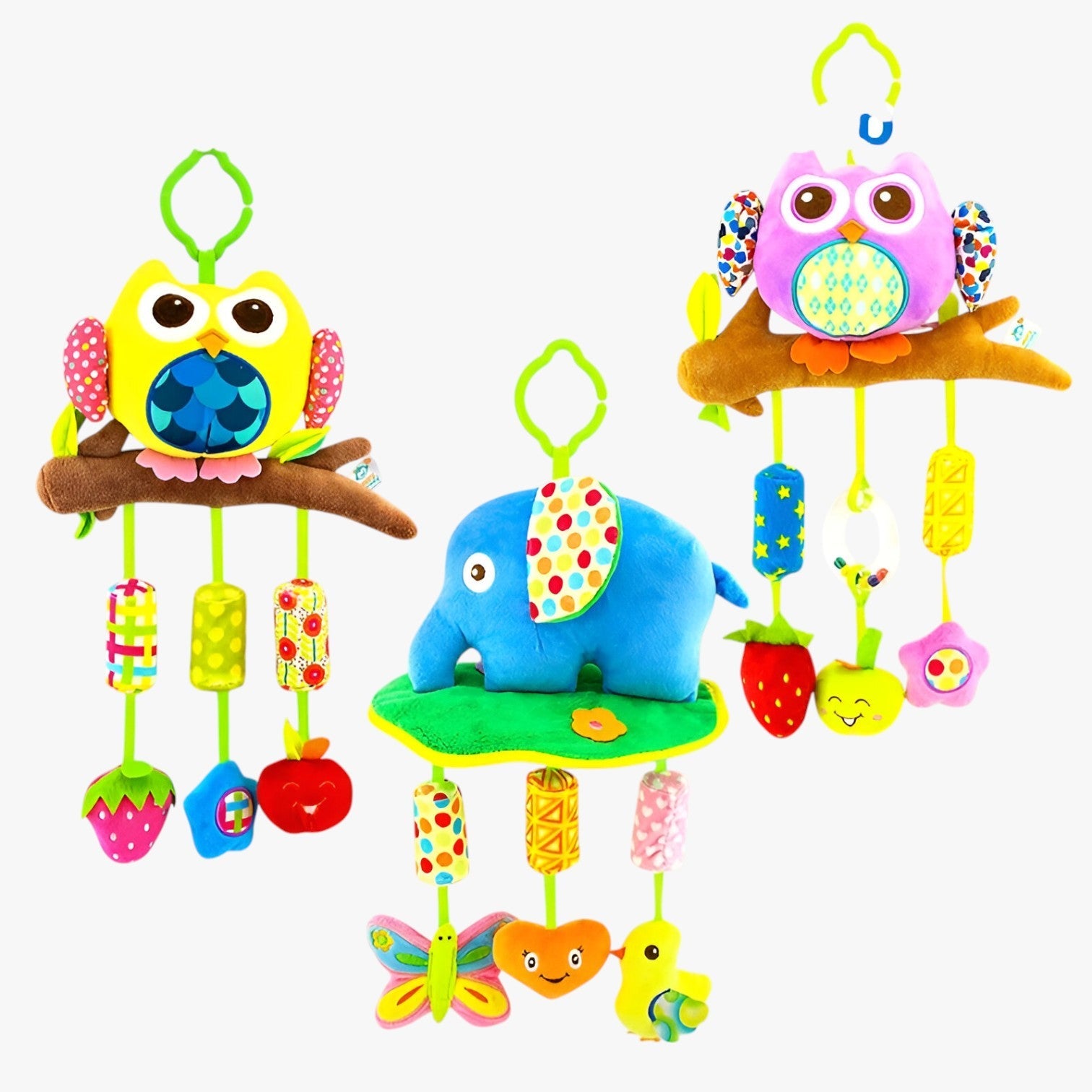 Jinx | Bløde Raslelegetøj til Vogn for Sensorisk Udvikling - - baby - {{ product_tags }