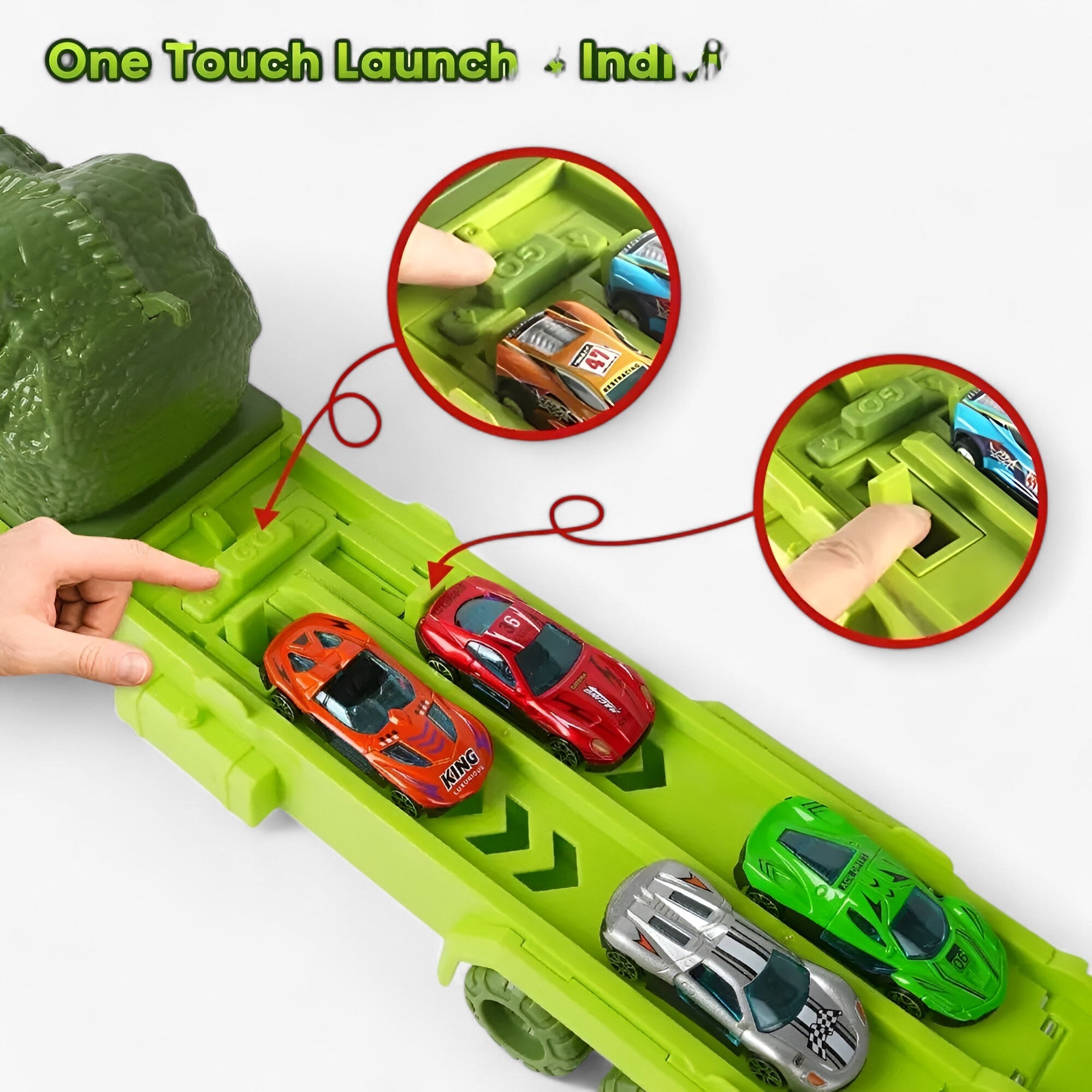 Rex | Dinosaur Race Truck – Uendelig Sjov - - baby - {{ product_tags }