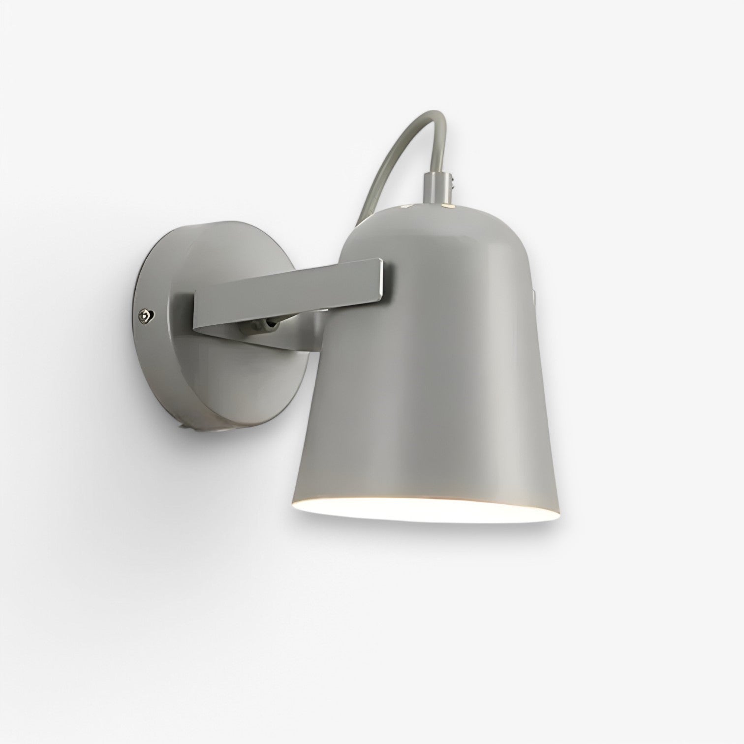 Dario | Justerbar LED væglampe - Stilfuld Belysning - Grå - house & garden - {{ product_tags }