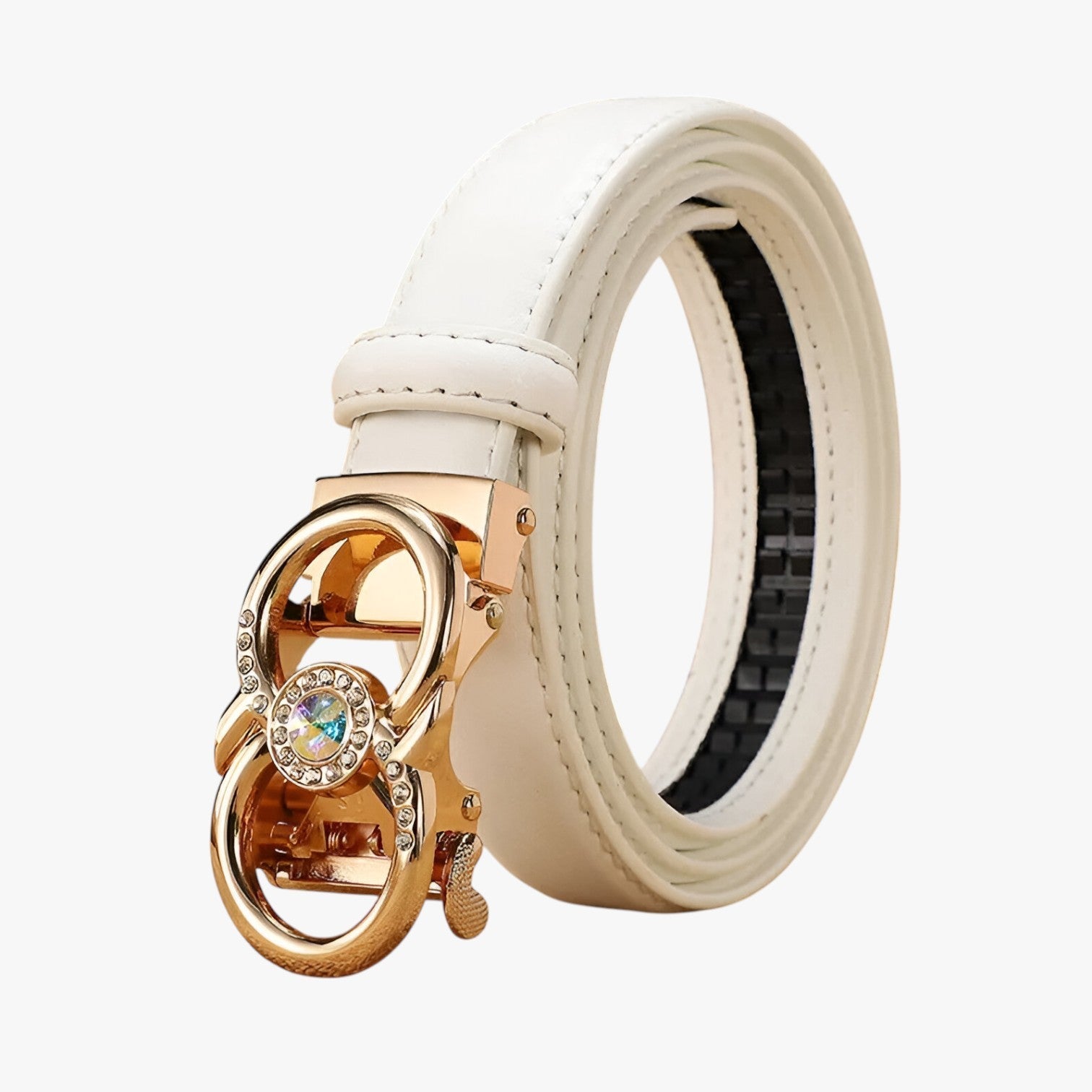 Lottie | Luksus læderbælte til kvinder – elegant og perfekt pasform - C-hvid-1 - women's fashion - {{ product_tags }