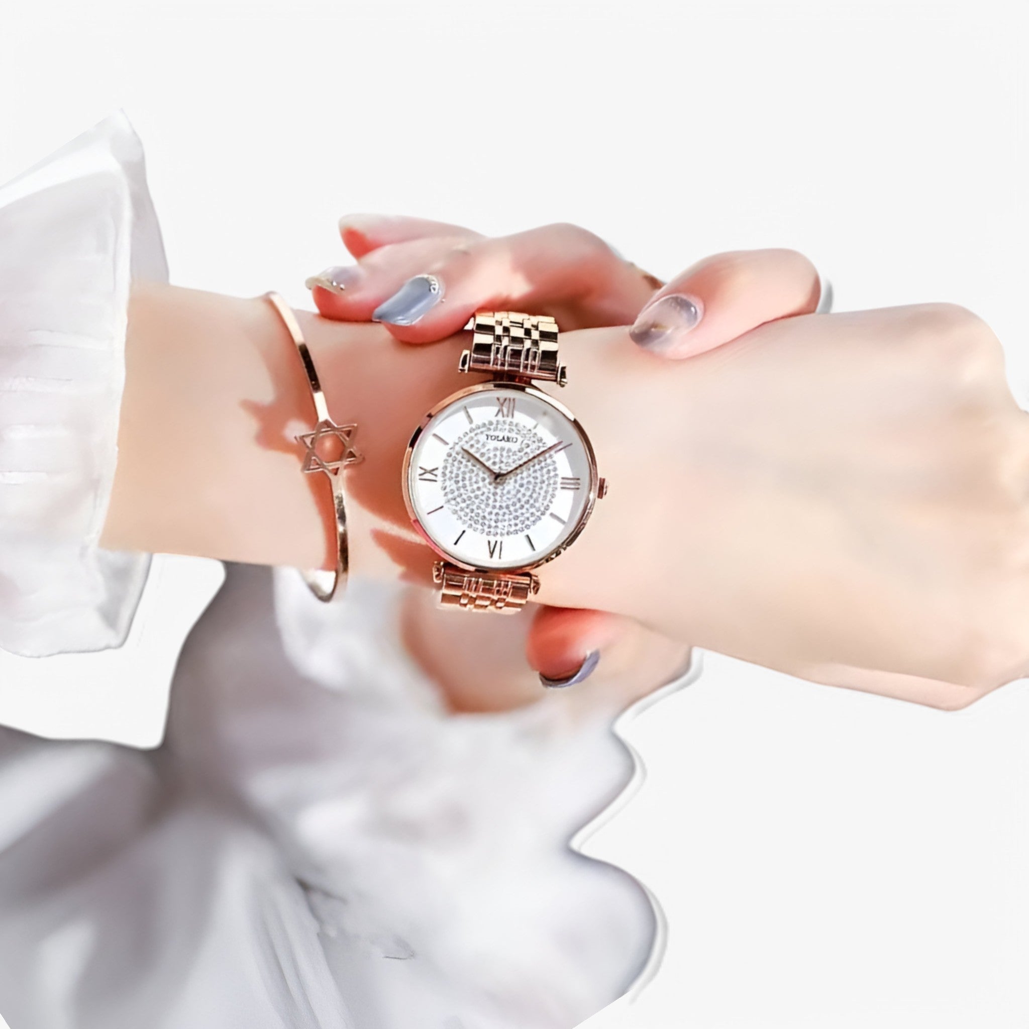 Rosana | Elegant dameur lavet af rustfrit stål - - watches - {{ product_tags }