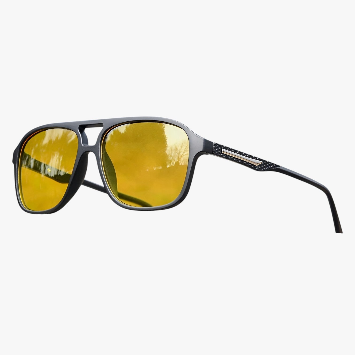 Harrison | Retro firkantede solbriller med UV400 beskyttelse og nattsyn - - watches - {{ product_tags }