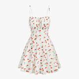 Lola | Vintage Cherry Print Swing Dress for Summer Parties