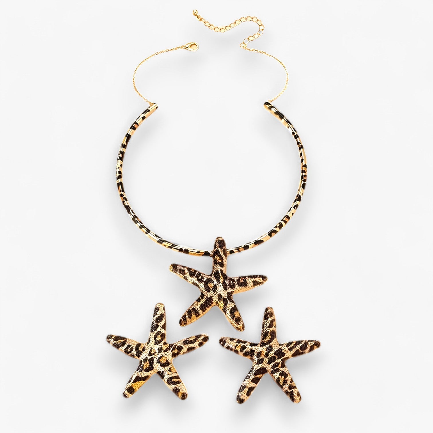 Leona | Elegant Søstjernesæt – Modebevidst & Gaveklar - Sølv-Guld - women's fashion - {{ product_tags }