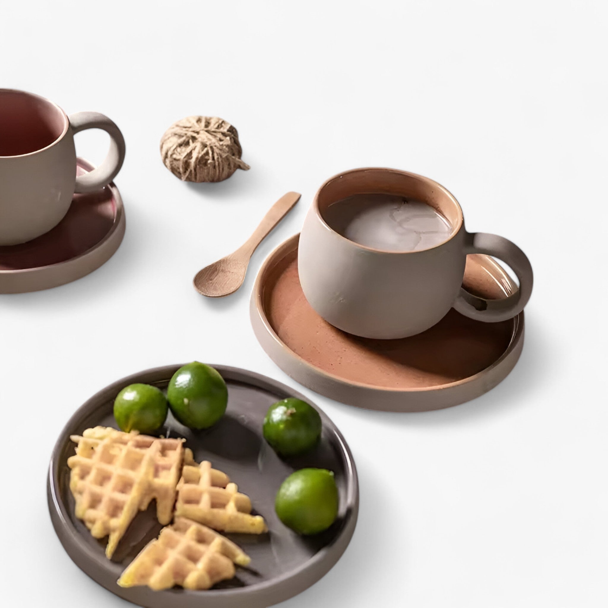 Sora | Minimalistisk Japansk Espressosæt med Kop og Skål - - house & garden - {{ product_tags }