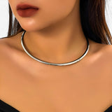 Aira | Golden Simple Choker - Elegant Style Option for Any Party Look