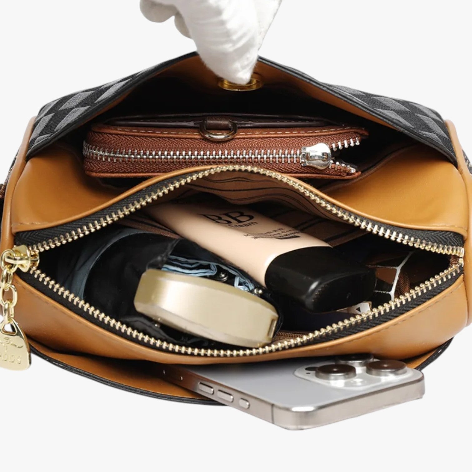 Maggie | Kvindevæske 3-i-1 elegant, rummelig og blød - - Maggie | Kvindevæske 3-i-1 elegant, rummelig og blød - €25 - {{ product_tags }