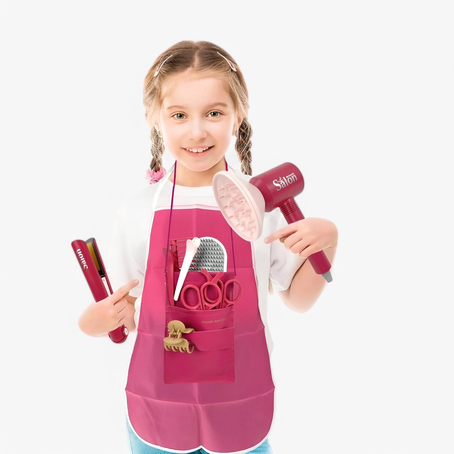 Samira | Skønhedssalon Legetøjsæt – Legende Styling og Udforskning - - baby - {{ product_tags }