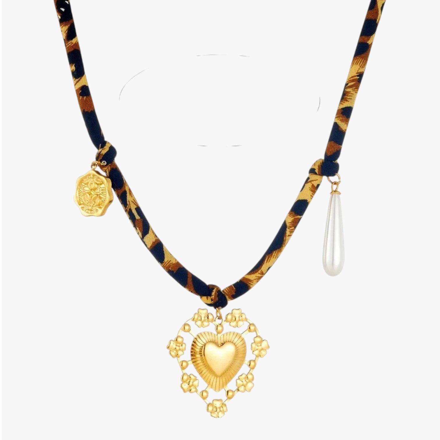 Maggie | Leopard Charm Halskæde med Gulddetaljer Unikt Design og Perfekt Gave - - Maggie | Leopard Charm Halskæde med Gulddetaljer Unikt Design og Perfekt Gave - €25 - {{ product_tags }