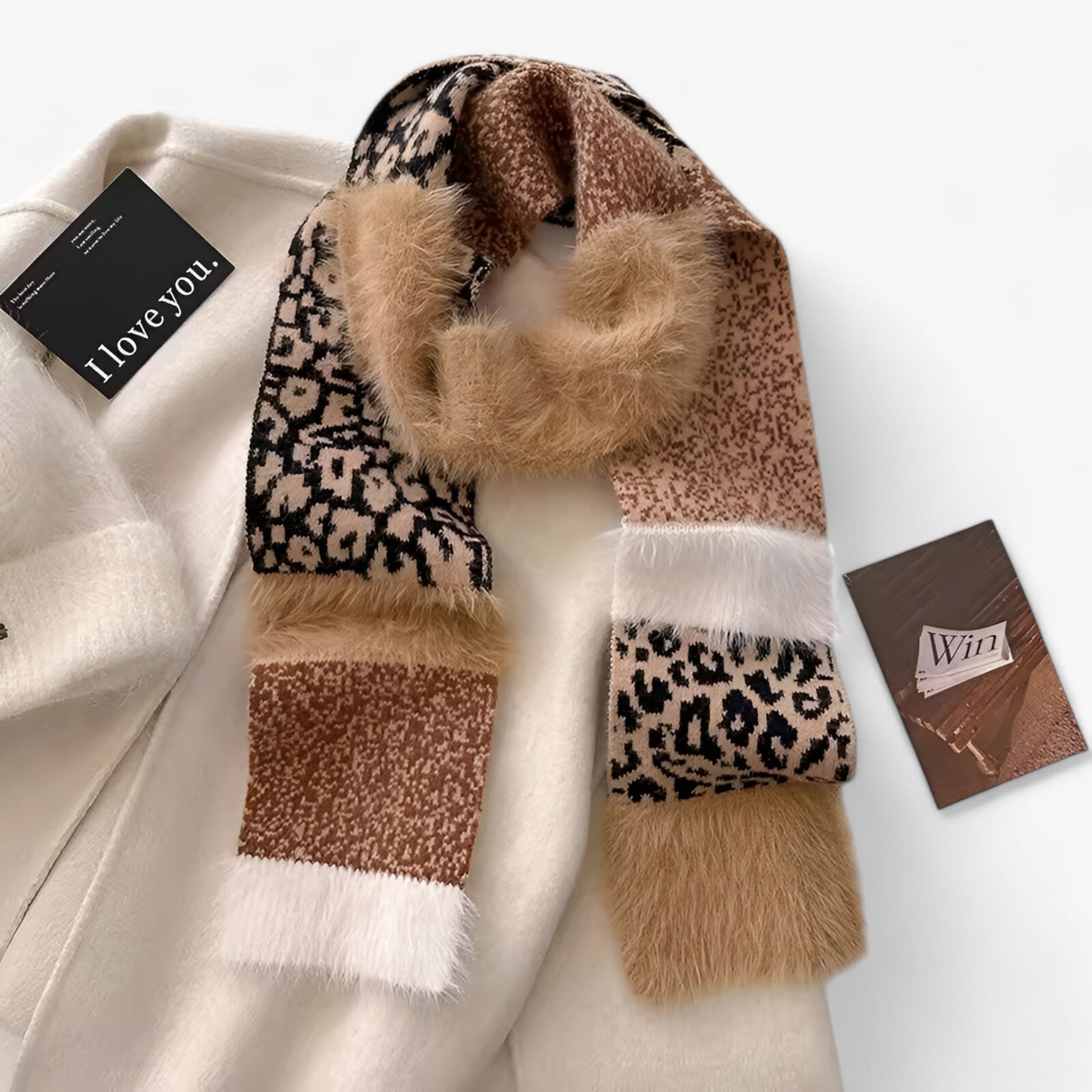 Leonie | Leopard Breisjaal – Varm og Stilfuld Må-have - - women's fashion - {{ product_tags }