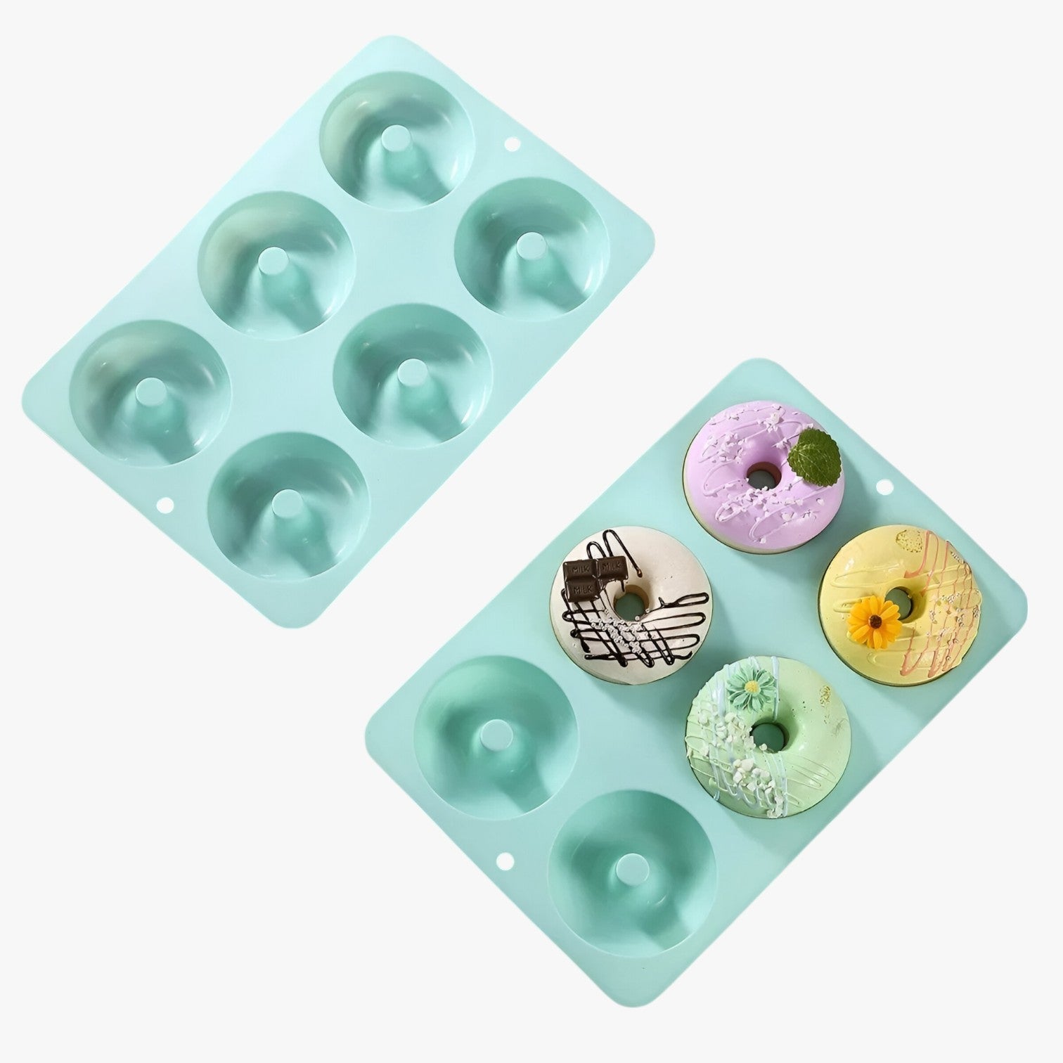 Kira | Silikoneform til donut og kager 6-i-1 - - house & garden - {{ product_tags }